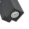 Deko-Light wall luminaire PRO SQUARE 70 UP&DOWN 2 flames, square, CCT Switch IP65, dark grey dimmable
