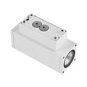 Deko-Light wall luminaire PRO SQUARE 70 UP&DOWN 2 flames, square, CCT Switch IP65, white dimmable