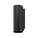 Deko-Light outdoor wall luminaire CAN IP65 UP & DOWN up / down, cylindrical, rigid GU10 IP65, black dimmable