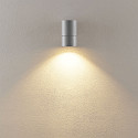 Deko-Light Fassadenstrahler ACHERNAR DOWN, IP65, GU10 max. 50W, Aluminium-Druckguss, hellgrau