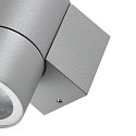 Deko-Light Fassadenstrahler ACHERNAR DOWN, IP65, GU10 max. 50W, Aluminium-Druckguss, hellgrau