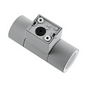 Deko-Light Fassadenstrahler ACHERNAR UP & DOWN, IP65, 2x GU10 max. 35W, Aluminium-Druckguss, hellgrau