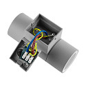 Deko-Light Fassadenstrahler ACHERNAR UP & DOWN, IP65, 2x GU10 max. 35W, Aluminium-Druckguss, hellgrau