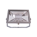 Projecteur d'extérieur FLOOD SMD II avec prise de courant, direct, commutable IP65 | IP44, argent   Projecteur d'extérieur FLOOD SMD II avec prise de courant, direct, commutable IP65 | IP44, argent