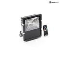 Deko-Light Outdoor LED spot FLOOD RF II - 60 RGB, 60W RGB 2100lm 120°, incl. remote control, anthracite