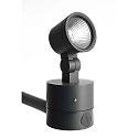 Outdoor LED Strahler COLT COB, IP65, 230V AC, dimmbar, Schwarzgrau, 8W 3000K 470lm 775cd 40°