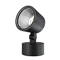 Outdoor LED Strahler COLT COB, IP65, 230V AC, dimmbar, Schwarzgrau, 30W 3000K 2320lm 4395cd 40°