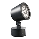 Outdoor LED Strahler COLT SMD RGBW, 24V DC, dimmbar, Schwarzgrau, 25W RGB + 5500K 1445lm 20°