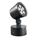 Outdoor LED Strahler COLT SMD RGBW, 24V DC, dimmbar, Schwarzgrau, 16W RGB + 3000K 780lm 20°