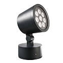 Outdoor LED Strahler COLT SMD RGBW, 24V DC, dimmbar, Schwarzgrau, 25W RGB + 3000K 1140lm 20°