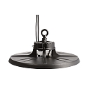 Deko-Light hall spot VEGA DALI current constant IP65, powder coated, deep black dimmable