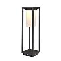 LED Solar-Stehleuchte SAMAS SOLAR 500, IP54, inkl. Sensor + Akku, 2.2W 3000K, Dunkelgrau, 50cm