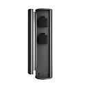 Outdoor Steckdosen-Turm ARAWAN, IP44, 2-fach, 220-240V, Alu-Druckguss, ohne Beleuchtung