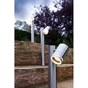 Deko-Light path light ZILLY II GU10 IP44, silver, transparent dimmable Deko-Light path light ZILLY II GU10 IP44, silver, transparent dimmable