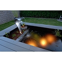 Deko-Light Spot subacqueo SNAPPER II  radiazione asimmetrica IP68/max.2m, Argento dimmerabile