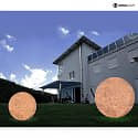 Deko-Light Decorative outdoor Ball luminaire DORADUS 25, Ø 25cm, IP65 / IP44, E27 max. 20W, plastic PE, beige