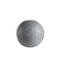 Sfera luminosa GRANIT 40 con spina E27 IP65 / IP44, Granito, Grigio dimmerabile