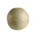 Deko-Light Sfera luminosa GRANIT 40 con spina E27 IP65 / IP44, Granito, Grigio dimmerabile