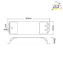 Deko-Light Controller, DALI PWM Dimmer CV 3CH, 12 / 24V, 6A / Channel, DALI dimmbar