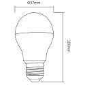 Deko-Light WIFI LED Smart light bulb RF-SMART E27 6W 550lm 2700-6500K 220 CRI 80 dimmable