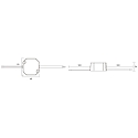 Deko-Light LED driver OCTO CV MINI 12V voltage constant, switchable, black Deko-Light LED driver OCTO CV MINI 12V voltage constant, switchable, black