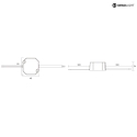 Deko-Light Outdoor LED Netzgerät OCTO, DIM, CC, RSM-12-700T/12W, IP65, dimmbar