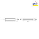 Deko-Light Bloc d'alimentation V6-75-12, 100-240 constante de tension, gris