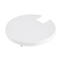 Cover heat sink for series UNI II MINI,  6.2cm / height 1.8cm, white