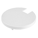 Cover heat sink for series UNI II,  8.2cm, white