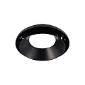 Deko-Light Reflektor Ring II fr Serie UNI II MAX,  11.2cm / H 3.5cm, gewlbt, Kunststoff, schwarz glnzend