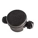 Deko-Light Outdoor 2-fold-distributor round for cable 5-12 mm, 0.5-2,5 mm², max. 450V AC/24A Deko-Light Outdoor 2-fold-distributor round for cable 5-12 mm, 0.5-2,5 mm², max. 450V AC/24A
