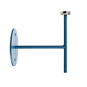 Wandhalter für Magnetleuchte MIRAM, B/H: 8,5cm/9,6cm, blau