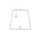 Pendel für Magnetleuchte MIRAM, B/H: 20,5cm/18,5cm, weiß