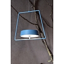 Deko-Light Pendelum for magnetic luminaire MIRAM, B/H: 20,5cm/18,5cm, blue