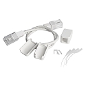 flex connector, white