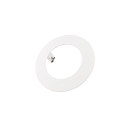 Bague de rduction 155/95MM rond, mcanique, version pour montage encastr, blanc trafic