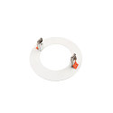 Deko-Light reducing ring 155/95MM round, mechanical, built-in version, traffic white