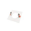 Deko-Light reducing ring 130/70MM mechanical, square, built-in version, traffic white