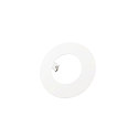 Bague de rduction 155/95MM rond, mcanique, version pour montage encastr, blanc clatant