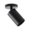 Deko-Light surface mounted housing CAN SPOT HEAD (CEILING / 3PHASE) cylindrical, rigid, mechanical, black