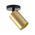 Deko-Light surface mounted housing CAN SPOT HEAD (CEILING / 3PHASE) cylindrical, rigid, mechanical, brass