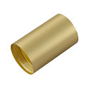 Deko-Light surface mounted housing CAN SPOT HEAD (CEILING / 3PHASE) cylindrical, rigid, mechanical, brass