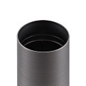 Deko-Light surface mounted housing CAN SPOT HEAD (CEILING / 3PHASE) cylindrical, rigid, mechanical, anthracite