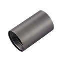 Deko-Light surface mounted housing CAN SPOT HEAD (CEILING / 3PHASE) cylindrical, rigid, mechanical, anthracite