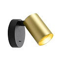 Deko-Light surface mounted housing CAN WALL / TABLE / FLOOR cylindrical, mechanical, brass