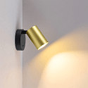 Deko-Light surface mounted housing CAN WALL / TABLE / FLOOR cylindrical, mechanical, brass
