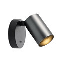 Deko-Light surface mounted housing CAN WALL / TABLE / FLOOR cylindrical, mechanical, anthracite