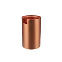 surface mounted housing CAN WALL / TABLE / FLOOR cylindrical, mechanical, rose gold