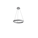 LED Pendelleuchte LAUTARO 600/60 DOWN OPAL M3, 37W, IP20, DALI dimmbar, 2700K, hellgrau