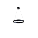 LED Pendelleuchte LAUTARO 600/60 DOWN OPAL M3, 37W, IP20, DALI dimmbar, 3000K, schwarz
